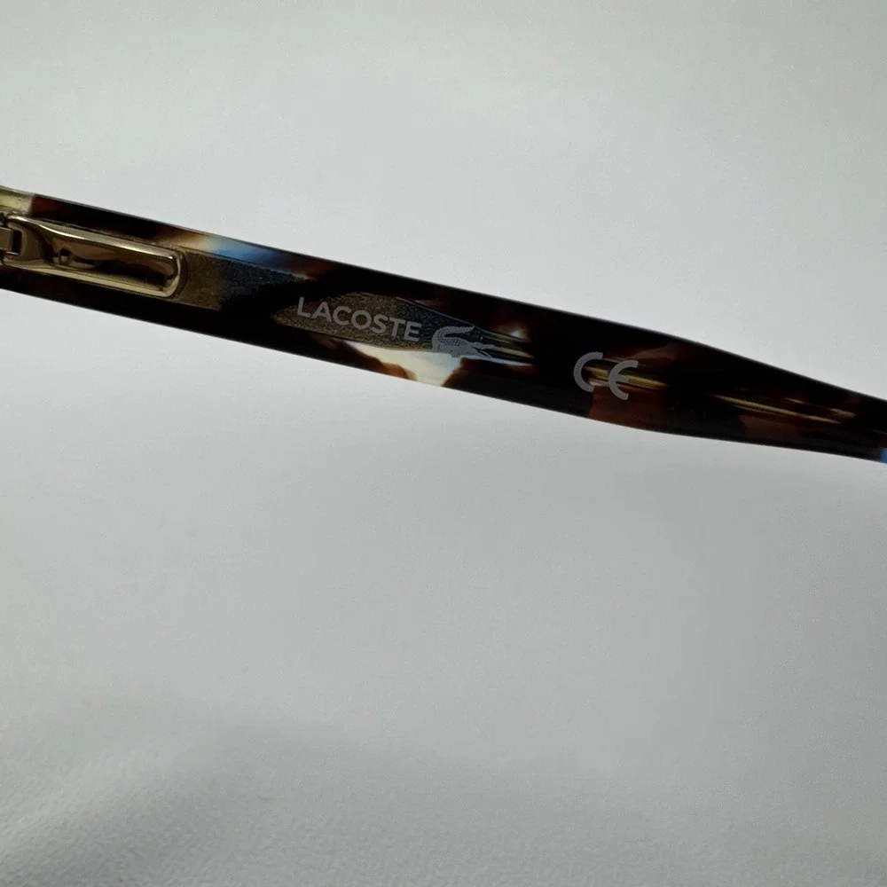 Lacoste Eyeglasses L2884 214 Blue Brown Tortoise 57-20-145 w/ Case,‎ For Frames